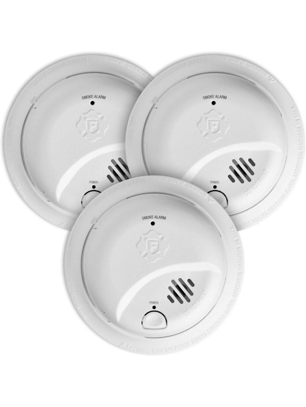 Battery-Powered Smoke Alarm with Photoelectric Sensor for Home Safety